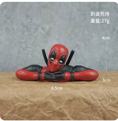 6 Types Deadpool 8cm Action Figures