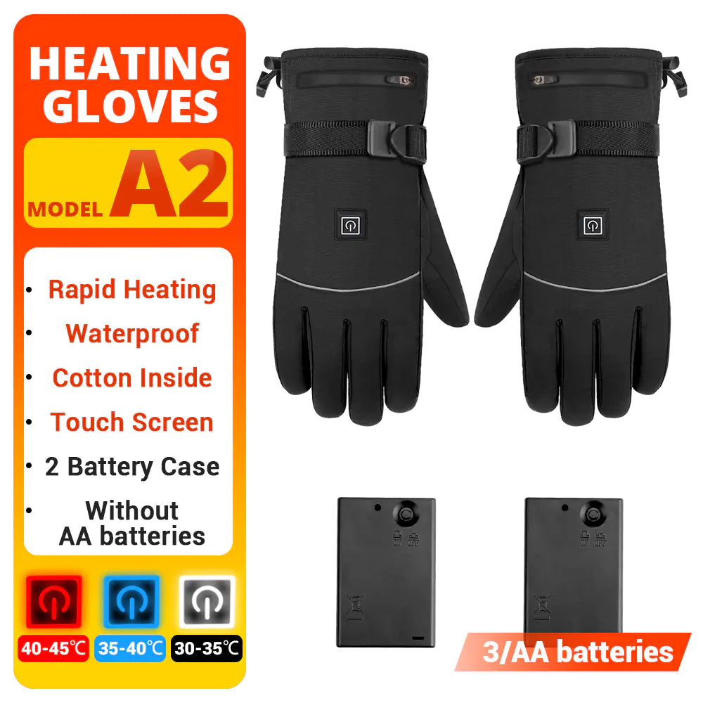 Motorcycle Heating Battery Powered Gloves